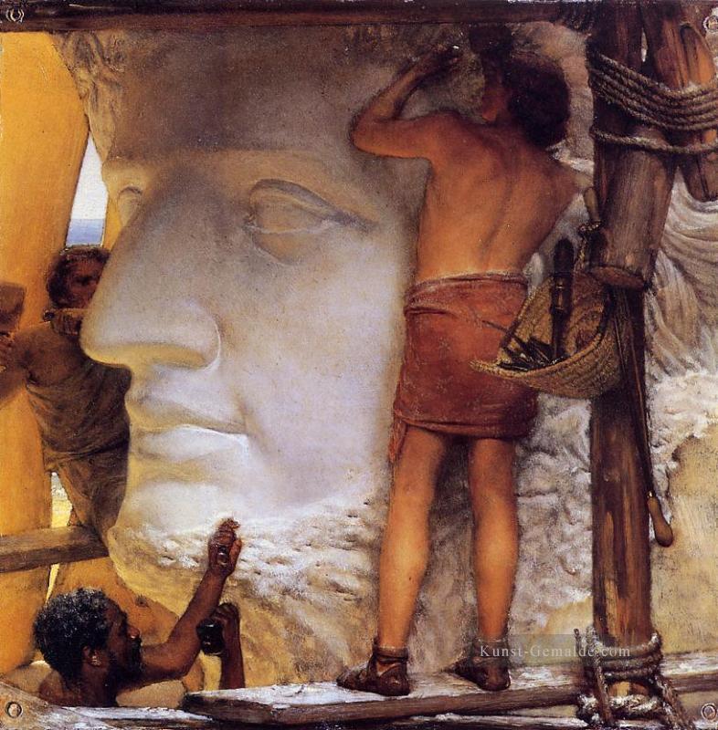 Bildhauer im alten Rom romantische Sir Lawrence Alma Tadema Ölgemälde